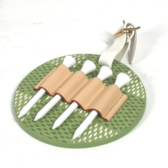 LOUIS VUITTON GI1063 Damier-Golf Bag Tag Golf Tees Bag Charm Key Holder Unused - Picture 10 of 10